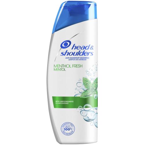 Head & Shoulders Menthol Fresh Anti-Dandruff Shampoo Σαμπουάν Κατά της Πιτυρίδας με Μενθόλη για Φυσική Αίσθηση Δροσιάς 225ml